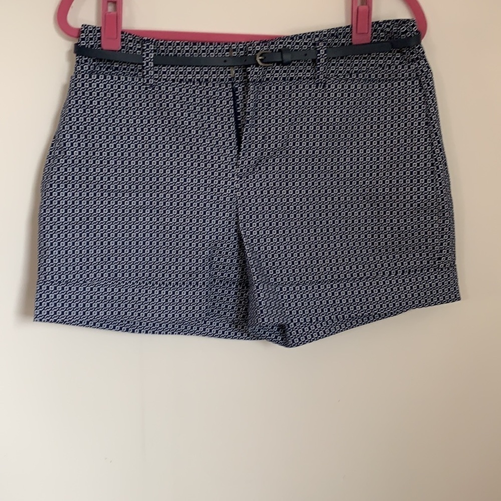 🆕 Catherine Melandrino Geo Print Shorts Size 8